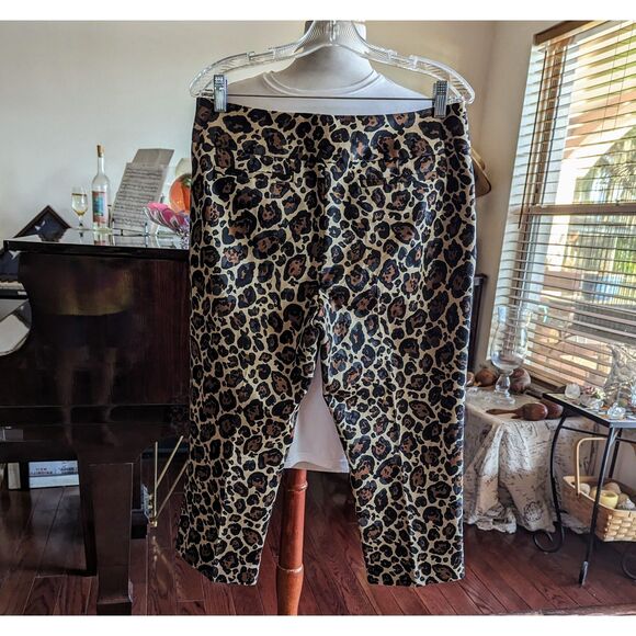 Worthington Modern Fit Crop Pants Sz 8 - Picture 10 of 12